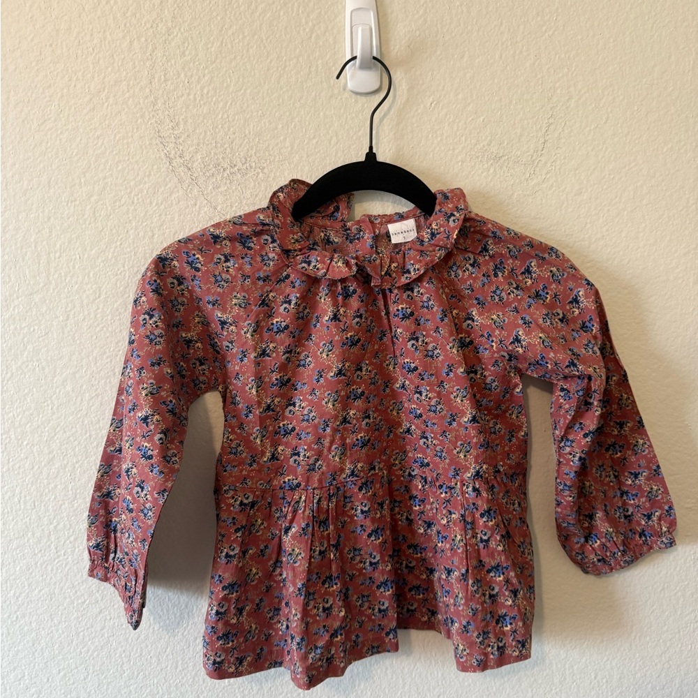 Bene Bene Floral Pink Kids Top Size 7